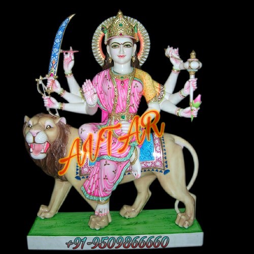 Durga Maa Statue of Marble